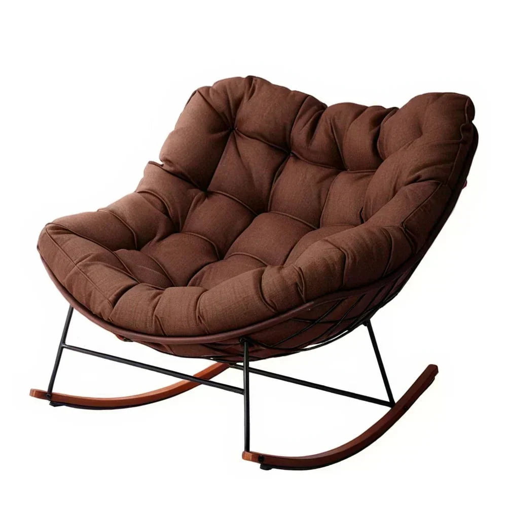 2-in-1 Ergonomic Recliner | Rocking Chair with Zero-Gravity Lounge & Plush Comfort