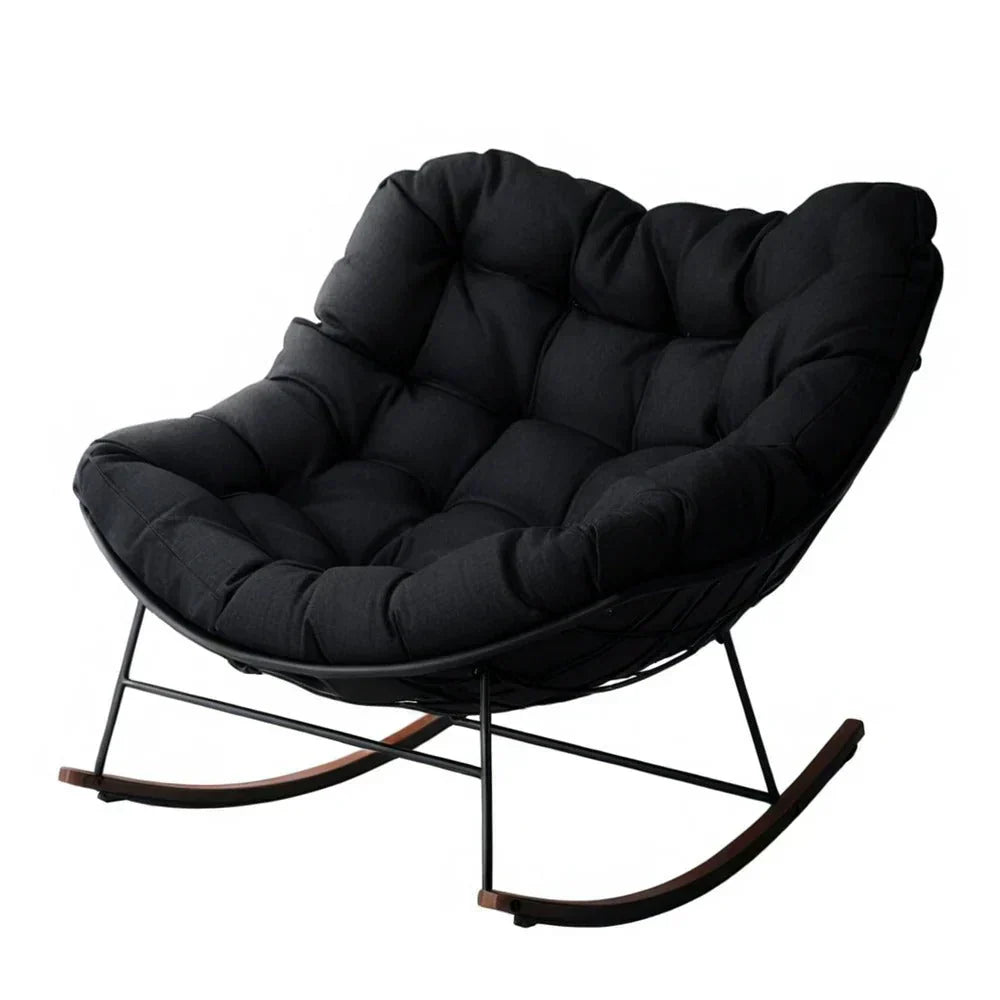 2-in-1 Ergonomic Recliner | Rocking Chair with Zero-Gravity Lounge & Plush Comfort
