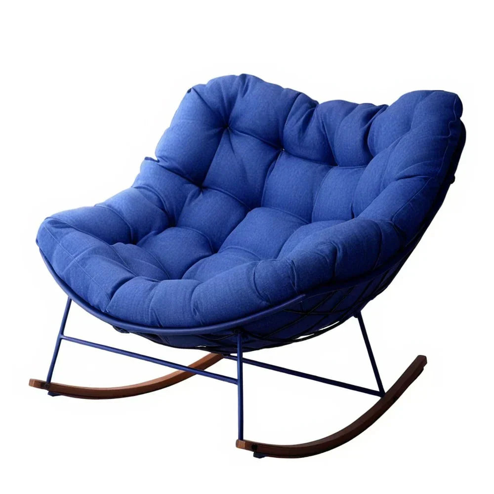 2-in-1 Ergonomic Recliner | Rocking Chair with Zero-Gravity Lounge & Plush Comfort